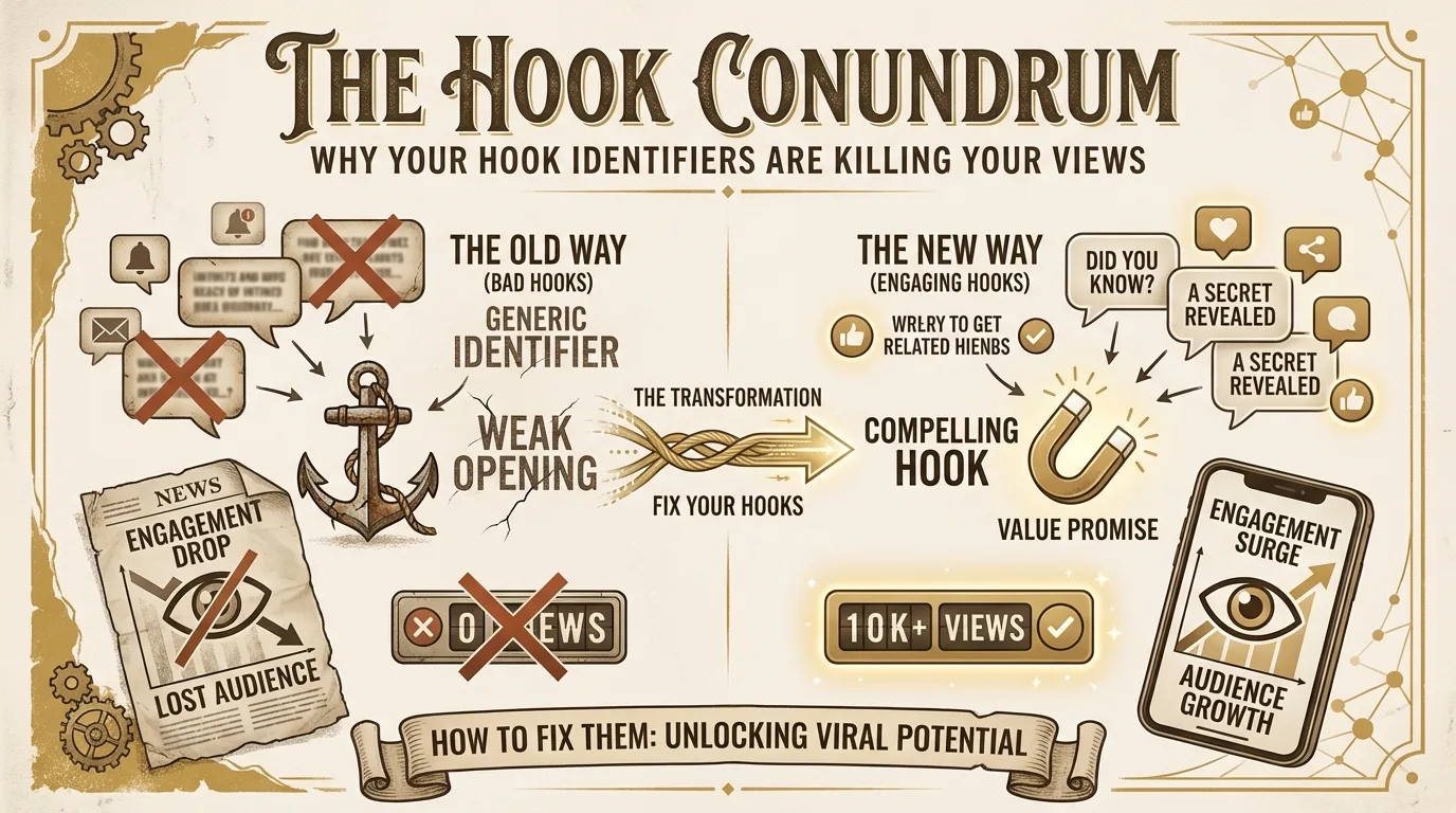 Why Your Hook Identifiers Are Killing Your Views (And How to Fix Them)